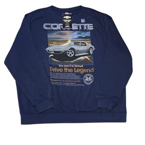 Licensed Chevrolet Men's 2XL Moto Graphic Fleece brand new